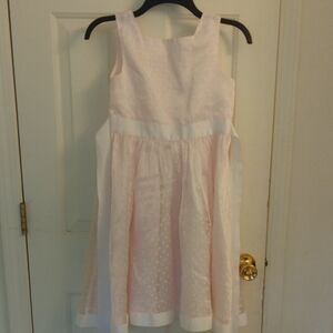Rare Editions Cream Sleeveless Halter Sundress